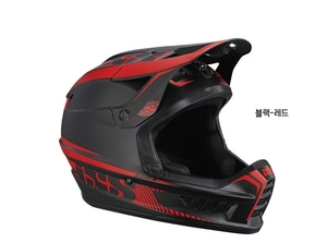 iXS 엑스액트 풀페이스 헬멧 [Xact Full Face Helmet] 블랙/레드